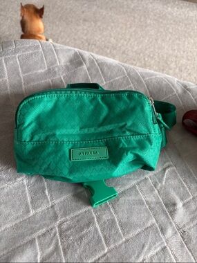 Athleta Teal Green Crossbody Waist Bag